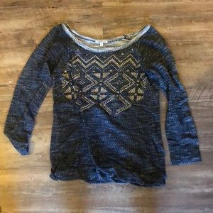 3/4 sleeve sweater